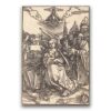 Obraz Albrecht Dürer - Święta Rodzina z pięcioma aniołami