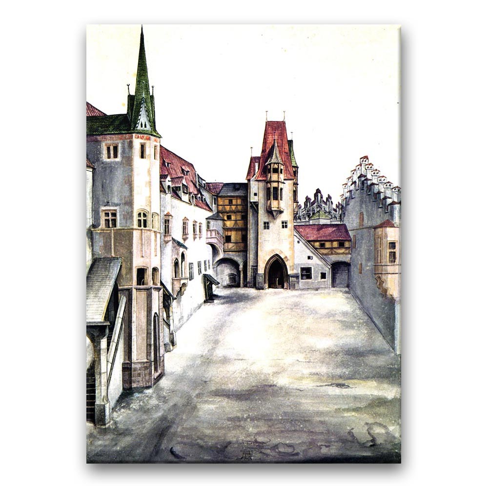 Obraz Albrecht Dürer - Zamek w Innsbrucku