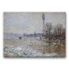 Obraz Claude Monet - Pękanie lodu w Lavacourt