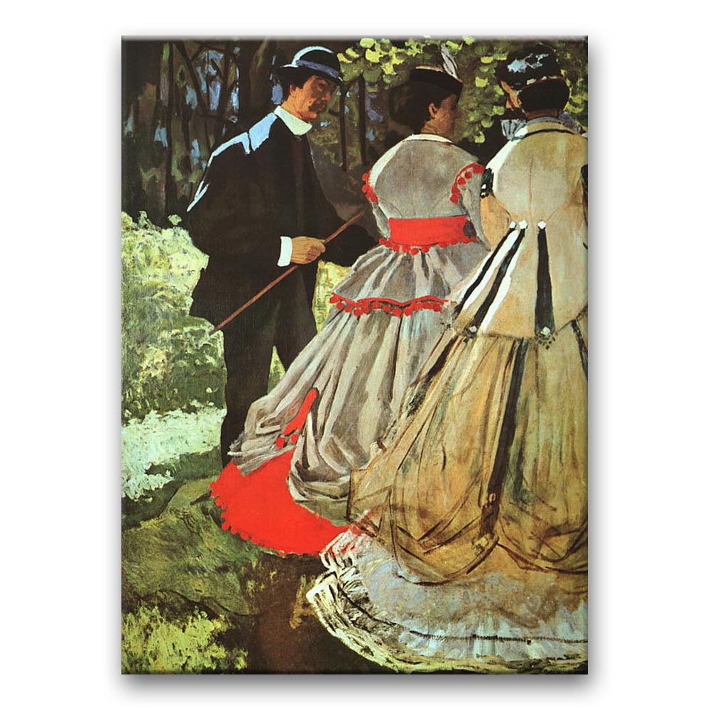 Obraz Claude Monet - Śniadanie na trawie (fragment)