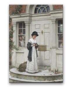 Obraz Edmund Blair Leighton - Nowa guwernantka