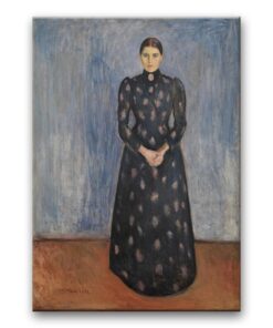 Obraz Edvard Munch - Inger w czerni i fiolecie