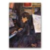 Obraz Henri de Toulouse-Lautrec - Pani Dihau przy pianinie
