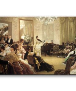 Obraz James Tissot - Cicho!