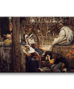 Obraz James Tissot - Jezus w Betanii