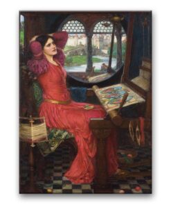 Obraz John William Waterhouse - Dość mam już półmroku rzekła Pani na Shalott