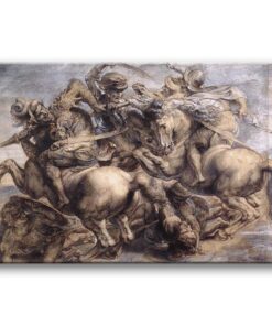 Obraz Leonardo da Vinci - Bitwa pod Anghiari
