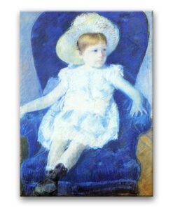 Obraz Mary Cassatt - Elsie w niebieskim fotelu