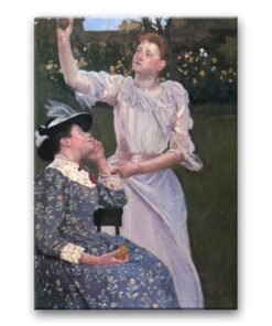 Obraz Mary Cassatt - Zrywając owoce