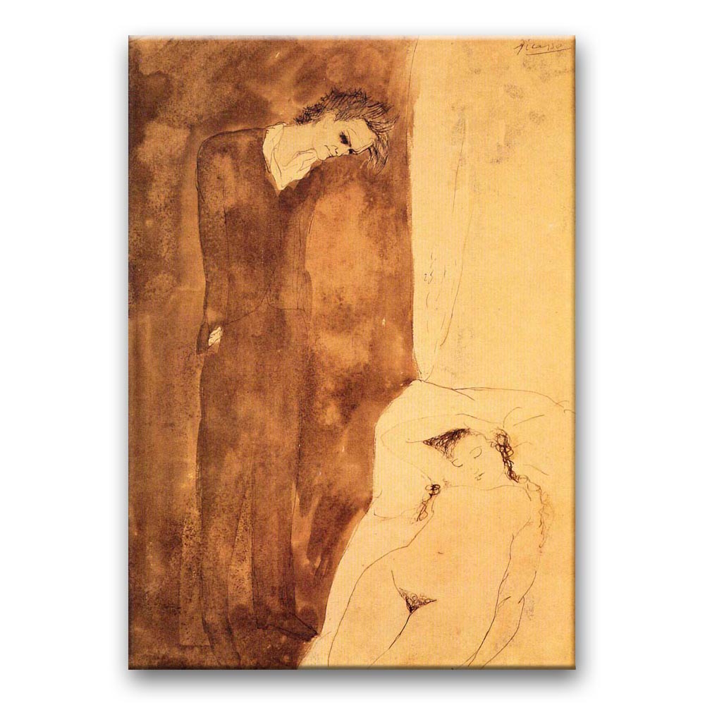 Obraz Pablo Picasso - Nagi sen