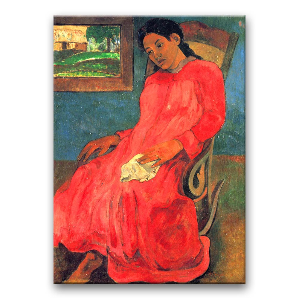 Obraz Paul Gauguin - Melancholia