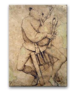 Obraz Pieter Bruegel - Dudziarz
