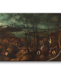 Obraz Pieter Bruegel - Pochmurny dzień