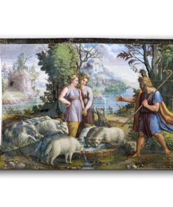 Obraz Rafael Santi - Spotkanie Jakuba i Racheli