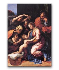 Obraz Rafael Santi - Święta Rodzina Franciszka I