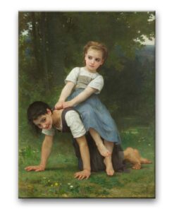 Obraz William-Adolphe Bouguereau - Dziecięce zabawy