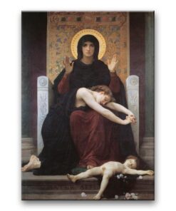 Obraz William-Adolphe Bouguereau - Matka Boska Pocieszycielka