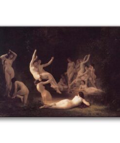 Obraz William-Adolphe Bouguereau - Nimfy