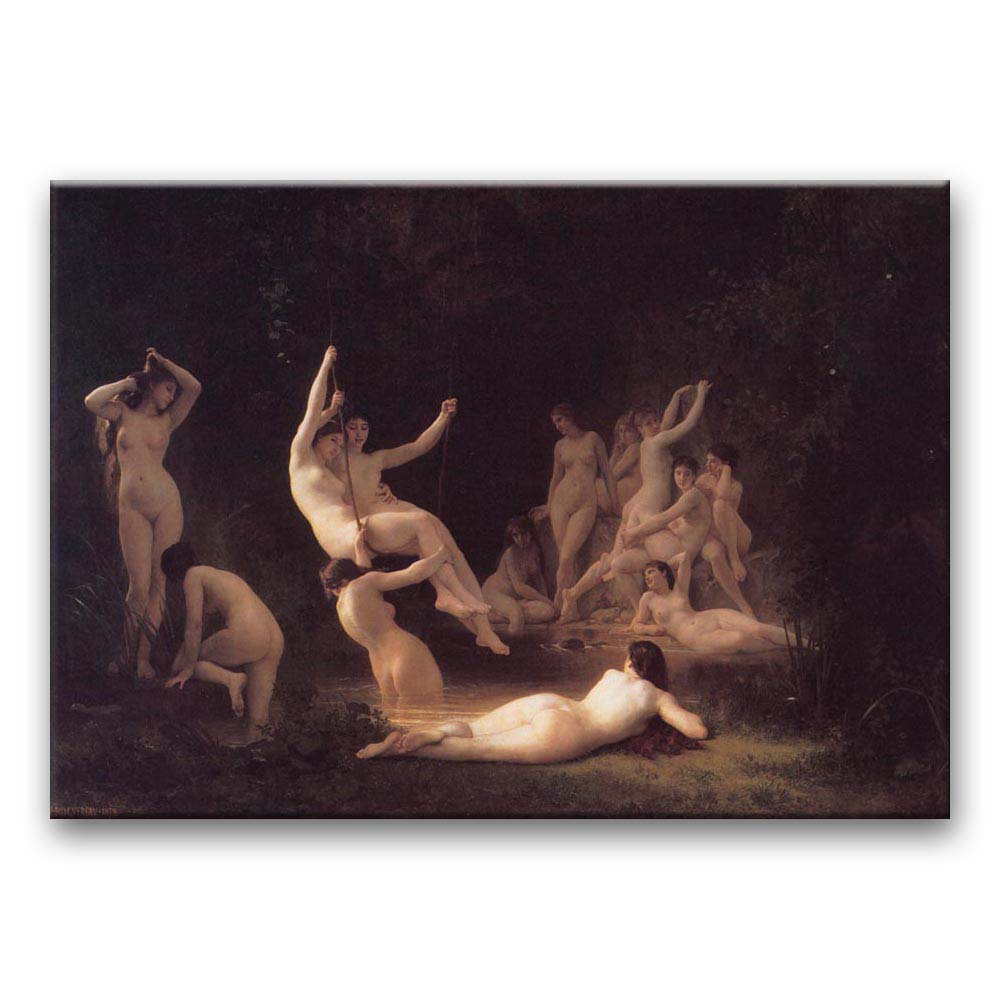Obraz William-Adolphe Bouguereau - Nimfy