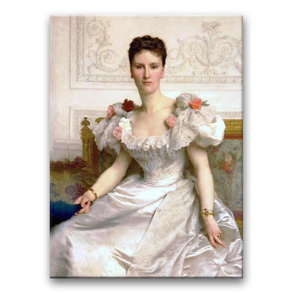 Obraz William-Adolphe Bouguereau - Portret Hrabiny de Cambaceres