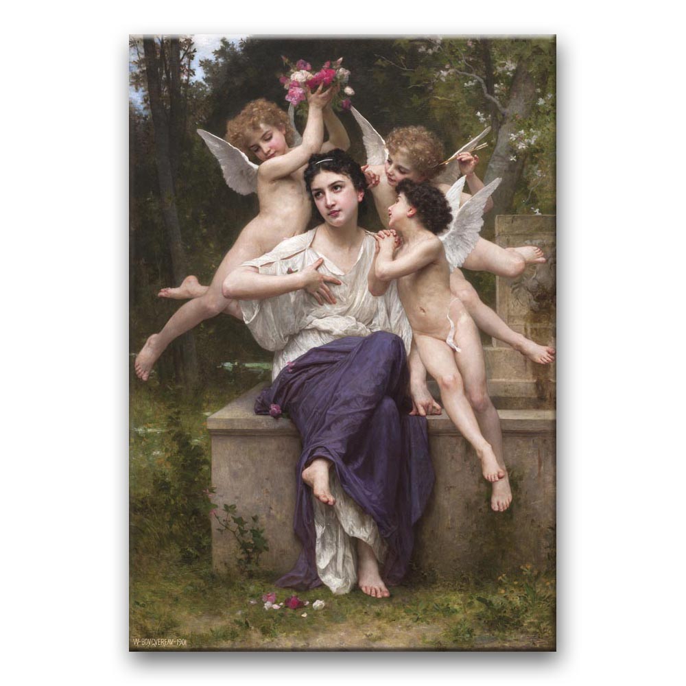 Obraz William-Adolphe Bouguereau - Wiosenne marzenie