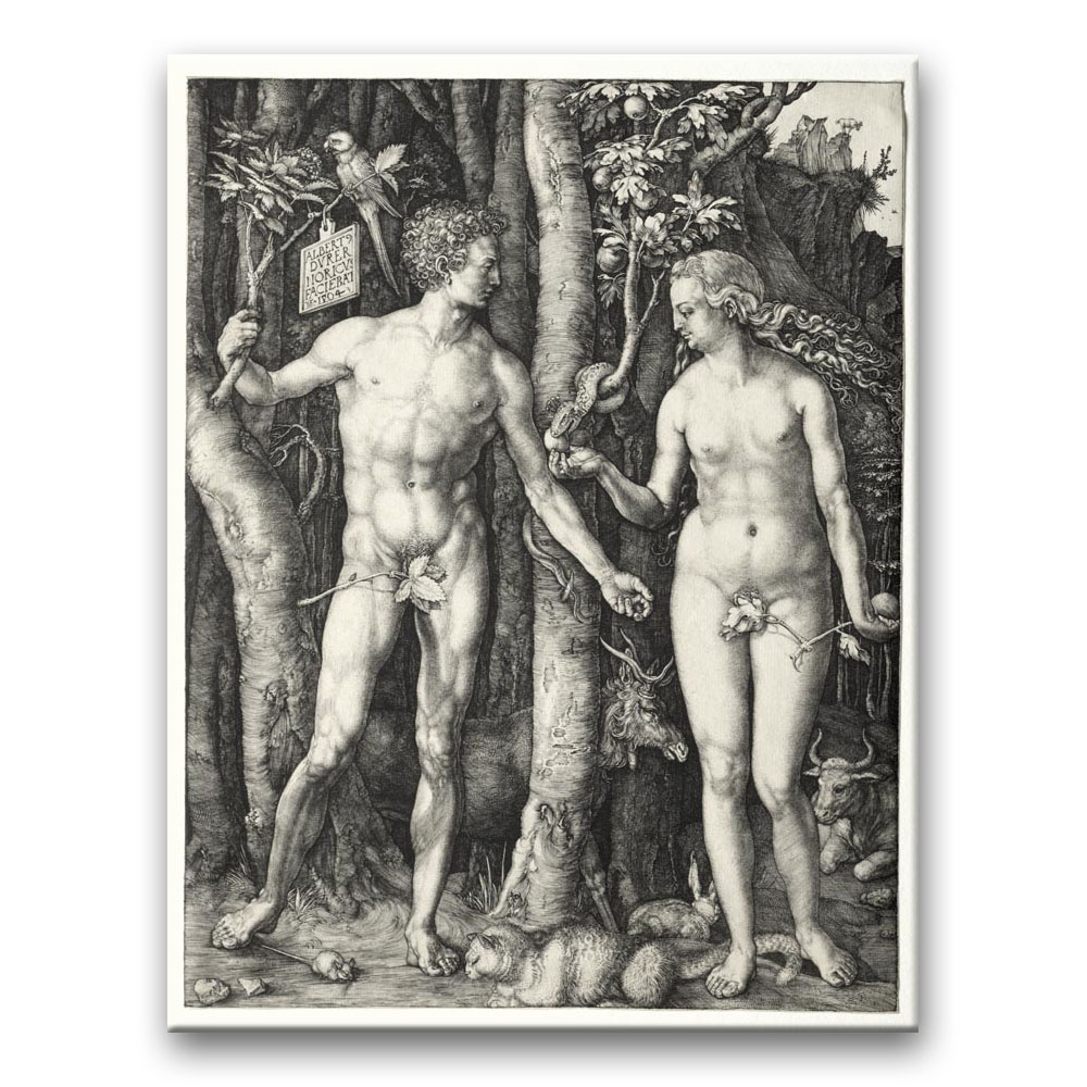 Obraz Albrecht Dürer - Adam i Ewa