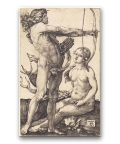 Obraz Albrecht Dürer - Apollo i Diana