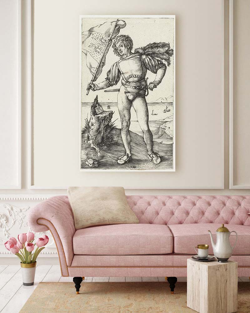 Obraz Albrecht Dürer - Chorąży - obrazek 2