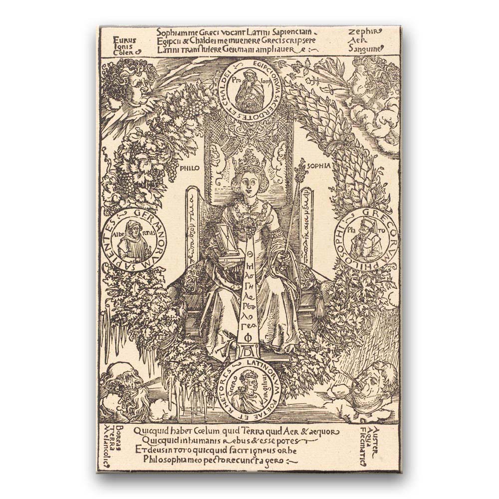 Obraz Albrecht Dürer - Filozofia
