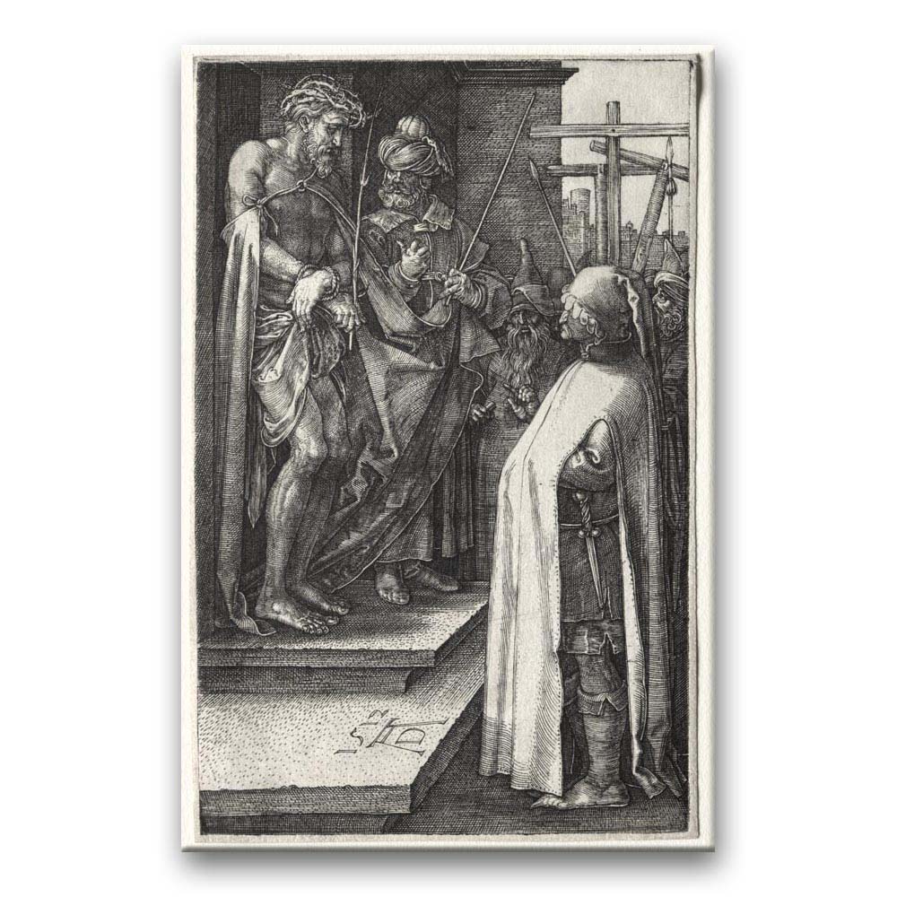 Obraz Albrecht Dürer - Grawerowana Pasja - karta 7 - Ecce Homo
