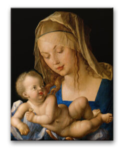 Obraz Albrecht Dürer - Madonna i Dzieciątko z gruszką