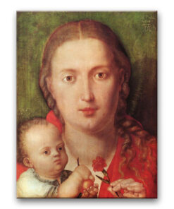 Obraz Albrecht Dürer - Madonna z goździkiem