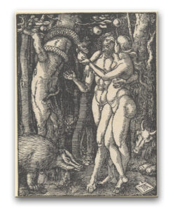 Obraz Albrecht Dürer - Mała Pasja - karta 1 - Upadek człowieka