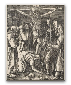 Obraz Albrecht Dürer - Mała Pasja - karta 24 - Ukrzyżowanie