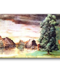 Obraz Albrecht Dürer - Młyn nad rzeką