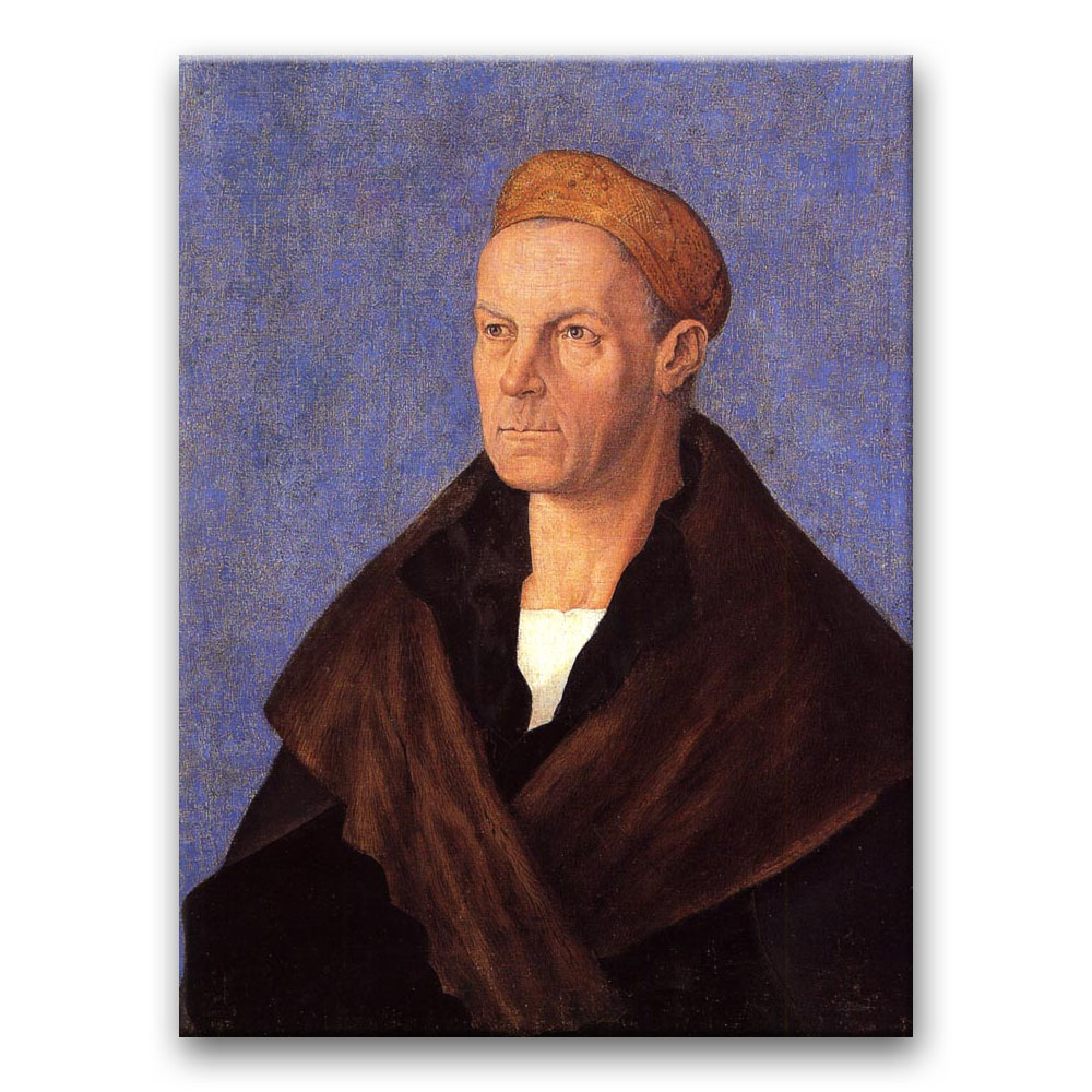 Obraz Albrecht Dürer - Portret Jakoba Fuggera