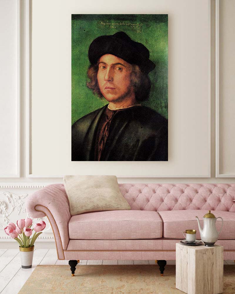 Obraz Albrecht Dürer - Portret młodego Włocha - obrazek 2