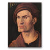 Obraz Albrecht Dürer - Portret młodego mężczyzny
