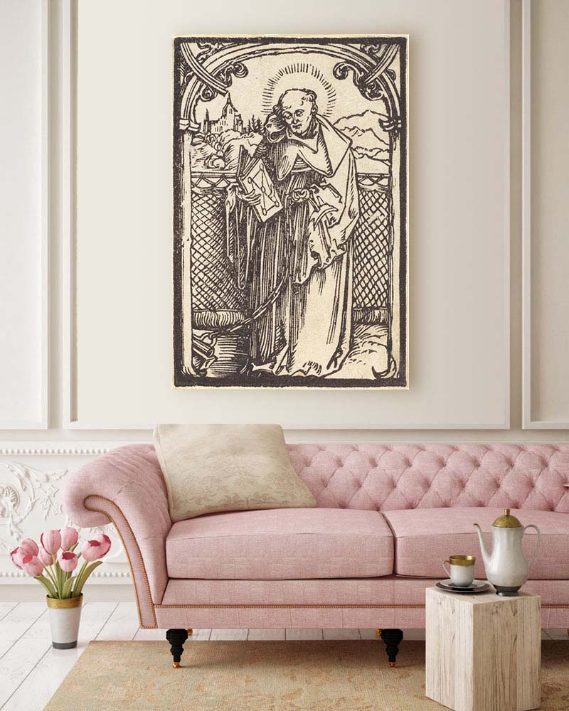 Obraz Albrecht Dürer - Św. Leonard z Limoges - obrazek 2