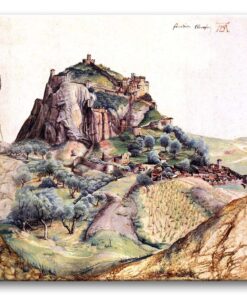 Obraz Albrecht Dürer - Widok na Arco