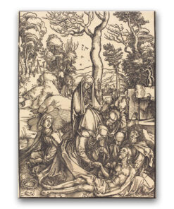 Obraz Albrecht Dürer - Wielka Pasja - karta 8 - Opłakiwanie