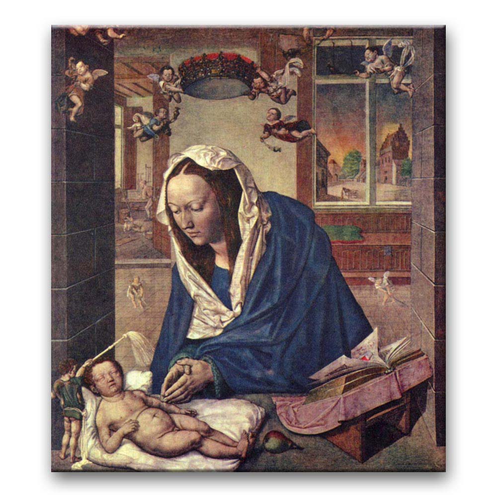 Obraz Albrecht Dürer - Ołtarz Drezdeński (część centralna)