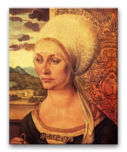 Obraz Albrecht Dürer - Portret Elsbeth Tucher