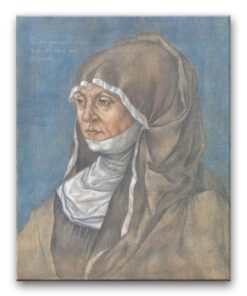 Obraz Albrecht Dürer - Portret kobiety (prawdopodobnie Caritas Pirckheimer)