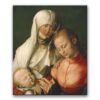 Obraz Albrecht Dürer - Święta Anna Samotrzecia
