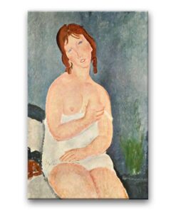 Obraz Amadeo Modigliani - Młoda kobieta w koszuli