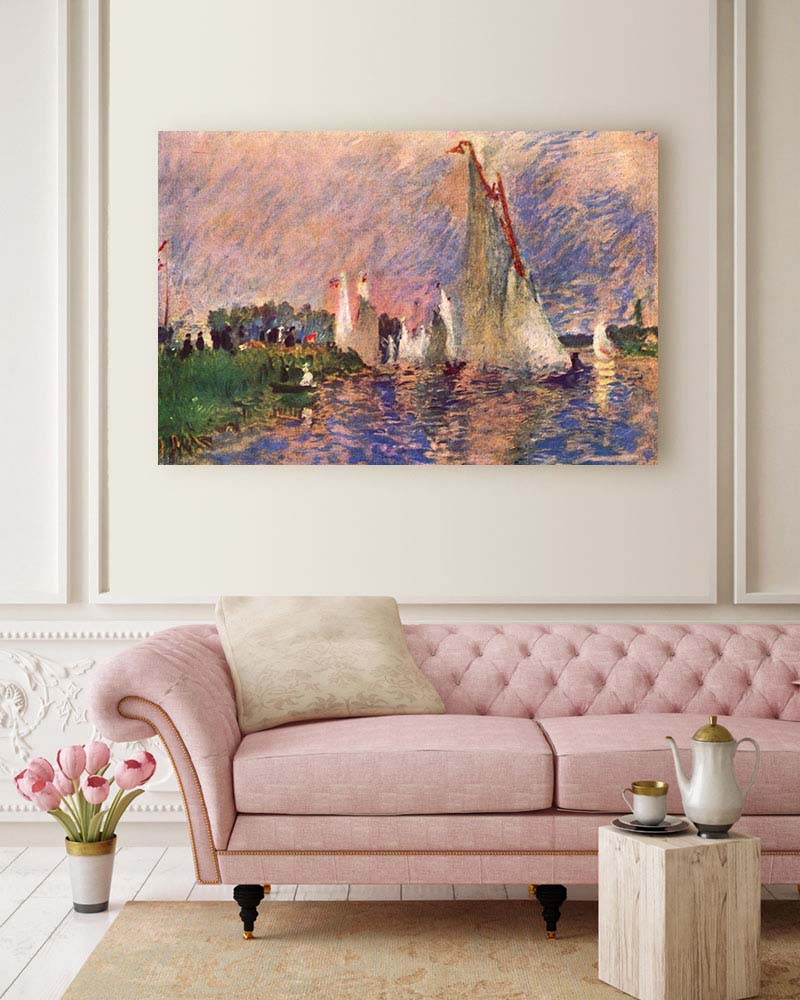 Obraz Auguste Renoir - Regaty w Argenteuil - obrazek 2
