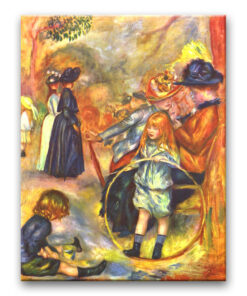 Obraz Auguste Renoir - W Ogrodach Luksemburskich