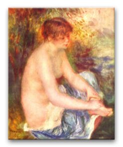 Obraz Auguste Renoir - Akt z błękitem