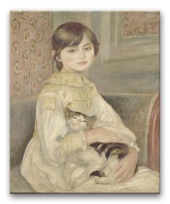 Obraz Auguste Renoir - Dziecko z kotem